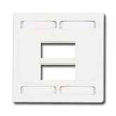 Siemon MX-FP-D-06-02 Double Gang Faceplate for 6 MAX Modules